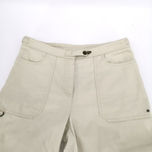 Ralph Lauren 4P Vtg 100% Cotton Beige Capris - Picture 3 of 12